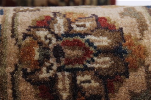 Semnan Red Runner Hand Knotted 24 X 100 Area Rug 250-23035 Image 7