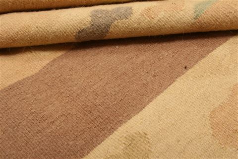 Kilim Beige Flat Woven 57 X 87 Area Rug 100-23038 Image 4