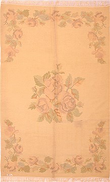 Kilim Brown Flat Woven 5'11" X 9'5"  Area Rug 100-23039