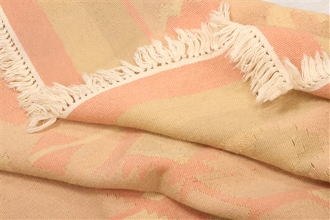 Kilim Beige Flat Woven 75 X 95 Area Rug 100-23040 Image 4