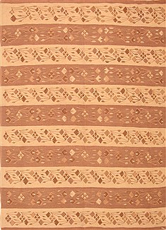 Kilim Beige Flat Woven 6'7" X 9'0"  Area Rug 100-23042