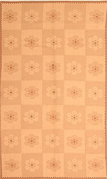 Kilim Brown Flat Woven 6'0" X 9'6"  Area Rug 100-23043