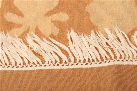 Kilim Beige Runner Flat Woven 44 X 88 Area Rug 100-23044 Image 7