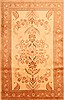 Sarouk Brown Flat Woven 71 X 101 Area Rug 100-23054 Thumb 0