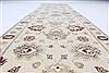 Ziegler Beige Runner Hand Knotted 27 X 104  Area Rug 250-23058 Thumb 1