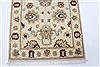 Ziegler Beige Runner Hand Knotted 27 X 104  Area Rug 250-23058 Thumb 4