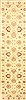 Ziegler Beige Runner Hand Knotted 27 X 104  Area Rug 250-23058 Thumb 0