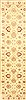 Ziegler Beige Runner Hand Knotted 27 X 104  Area Rug 250-23058 Thumb 0