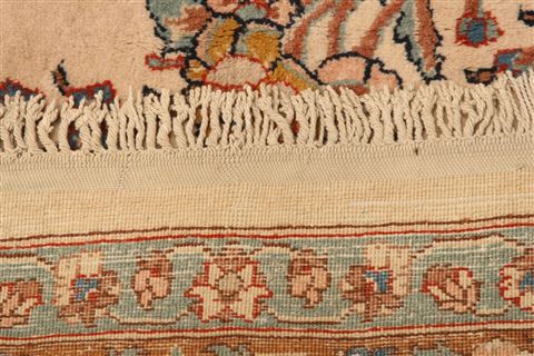 Kashmar Beige Hand Knotted 69 X 98 Area Rug 100-23060 Image 6