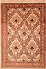Kashmar Beige Hand Knotted 69 X 98  Area Rug 100-23060 Thumb 0