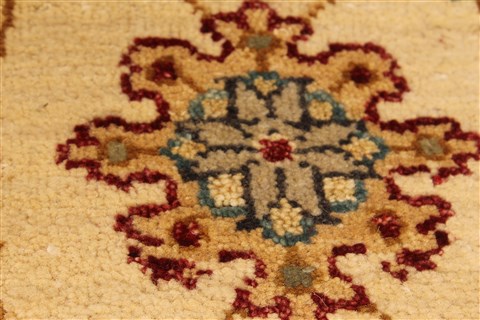 Ziegler Beige Runner Hand Knotted 27 X 103 Area Rug 250-23064 Image 8