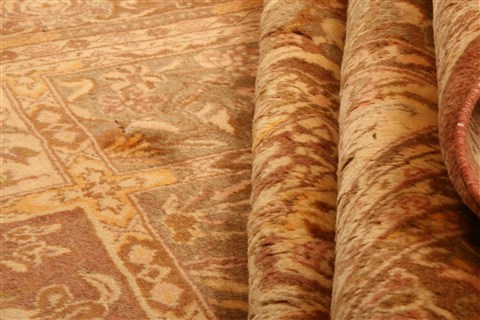Bakhtiar Yellow Hand Knotted 68 X 100 Area Rug 100-23067 Image 3