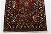 Tabriz Red Runner Hand Knotted 25 X 99 Area Rug 250-23068 Thumb 5