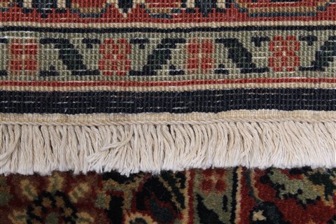 Herati Blue Runner Hand Knotted 28 X 910 Area Rug 250-23075 Image 2