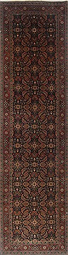 Herati Blue Runner Hand Knotted 2'8" X 9'10"  Area Rug 250-23075