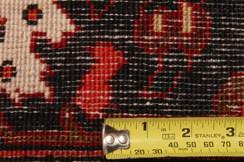 Mazlaghan Red Hand Knotted 73 X 108 Area Rug 100-23076 Image 7