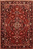 Bakhtiar Red Hand Knotted 73 X 108  Area Rug 100-23076 Thumb 0