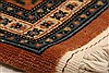 Tabriz Brown Hand Knotted 66 X 91 Area Rug 100-23080 Thumb 1