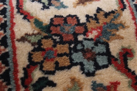 Kashan Blue Runner Hand Knotted 29 X 910 Area Rug 250-23081 Image 10