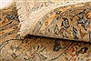Kashan Beige Hand Knotted 58 X 92 Area Rug 253-23082 Thumb 6