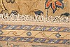 Kashan Beige Hand Knotted 58 X 92 Area Rug 253-23082 Thumb 9