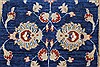 Pishavar Blue Runner Hand Knotted 29 X 910  Area Rug 250-23085 Thumb 1