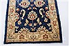 Pishavar Blue Runner Hand Knotted 29 X 910  Area Rug 250-23085 Thumb 2