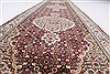 Herati Red Runner Hand Knotted 25 X 101  Area Rug 250-23087 Thumb 1