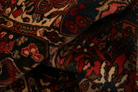 Bakhtiar Red Hand Knotted 610 X 99 Area Rug 100-23089 Image 3