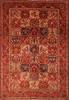 Bakhtiar Red Hand Knotted 610 X 99  Area Rug 100-23089 Thumb 0
