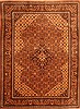 Tabriz Brown Hand Knotted 67 X 811  Area Rug 100-23094 Thumb 0