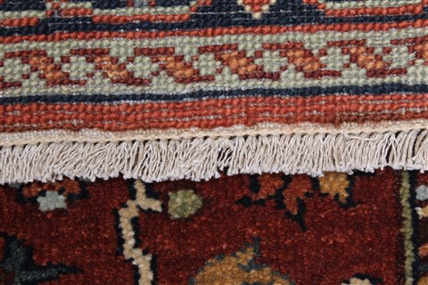 Serapi Brown Runner Hand Knotted 26 X 911 Area Rug 250-23097 Image 12