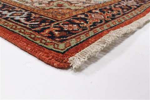 Serapi Brown Runner Hand Knotted 26 X 911 Area Rug 250-23097 Image 5