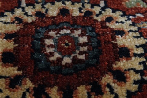 Serapi Brown Runner Hand Knotted 26 X 911 Area Rug 250-23097 Image 6