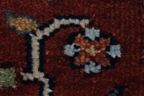 Serapi Brown Runner Hand Knotted 26 X 911 Area Rug 250-23097 Image 7