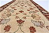 Pishavar Beige Runner Hand Knotted 28 X 97  Area Rug 250-23101 Thumb 1