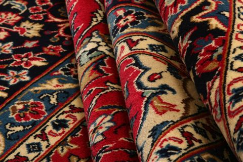 Kashan Red Hand Knotted 67 X 911 Area Rug 100-23102 Image 4