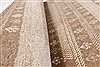Modern Beige Runner Hand Knotted 27 X 101 Area Rug 250-23105 Thumb 11