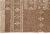 Modern Beige Runner Hand Knotted 27 X 101  Area Rug 250-23105 Thumb 3