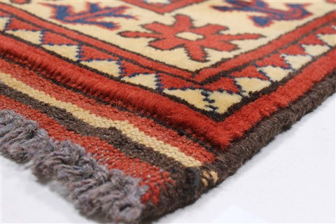 Turkman Brown Runner Hand Knotted 211 X 95 Area Rug 250-23110 Image 5
