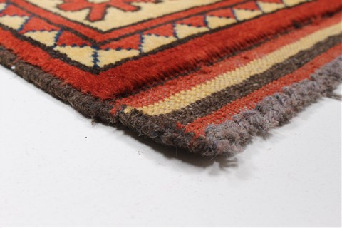 Turkman Brown Runner Hand Knotted 211 X 95 Area Rug 250-23110 Image 6