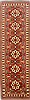 Turkman Brown Runner Hand Knotted 211 X 95  Area Rug 250-23110 Thumb 0