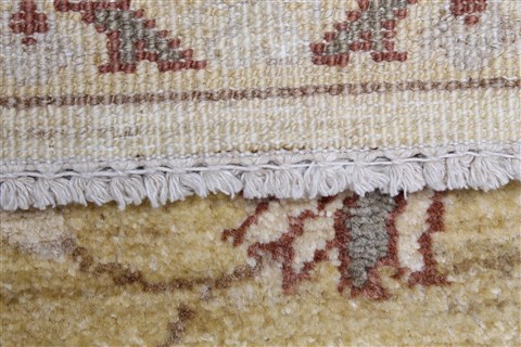 Chobi Yellow Runner Hand Knotted 28 X 911 Area Rug 250-23111 Image 12