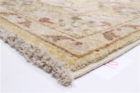Chobi Yellow Runner Hand Knotted 28 X 911 Area Rug 250-23111 Image 6