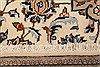 Kashan Beige Hand Knotted 63 X 101 Area Rug 100-23112 Thumb 13