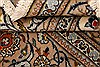 Kashan Beige Hand Knotted 63 X 101 Area Rug 100-23112 Thumb 4