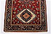 Karajeh Red Runner Hand Knotted 26 X 100 Area Rug 250-23119 Thumb 4