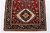 Karajeh Red Runner Hand Knotted 26 X 100  Area Rug 250-23119 Thumb 4