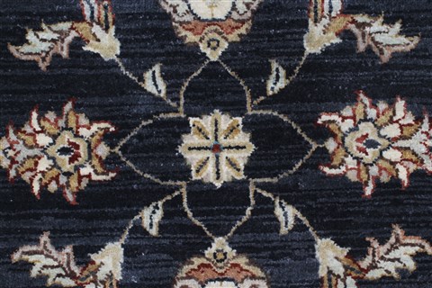 Ziegler Black Runner Hand Knotted 25 X 101 Area Rug 250-23120 Image 6