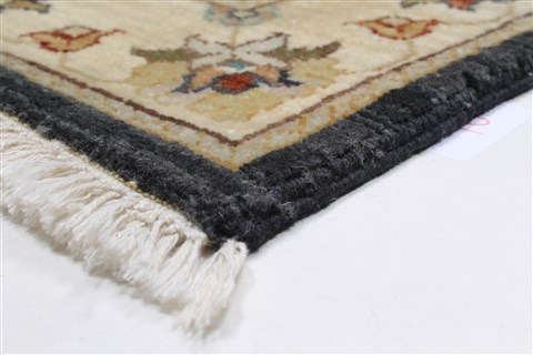 Ziegler Black Runner Hand Knotted 25 X 101 Area Rug 250-23120 Image 8